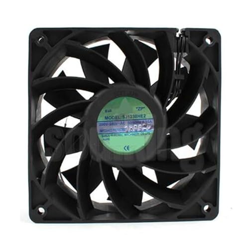 zyvpee 120MM SJ1238HE2 230V 2ワイヤー AC冷却ファン キャビネット用 120x120x38mm