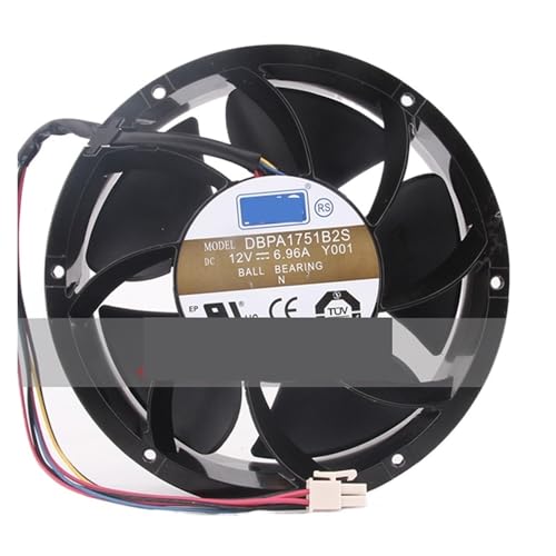 JDALKGGHI 172X51MM DC12V 6.96A DBPA1751B2S 17251 17CM 冷却ファン