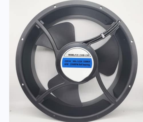 F2E-250B-230 230V 0.25A 60W 2300RPM 254X254X89MM 2ワイヤー冷却ファン。