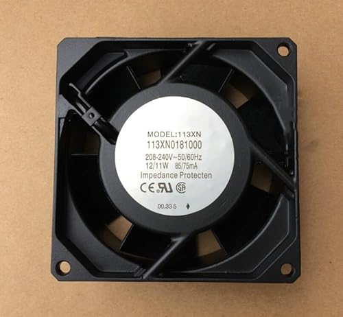 wenzhan 113XN0181000 AC208-240V 85/75mA 12/11W 9238 92mm 2ピン オールメタル 高温冷却ファン。