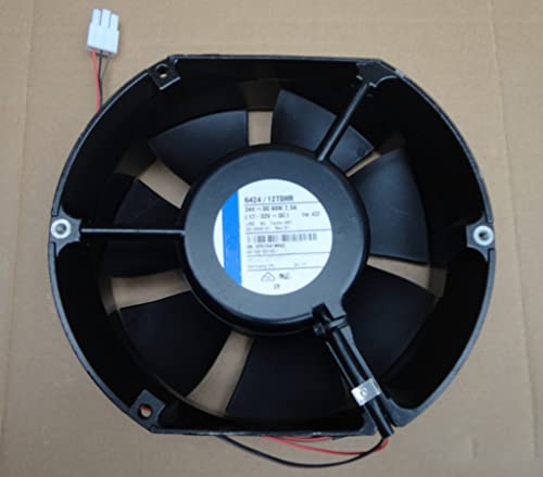wenzhan 6424/12TDHR DC24V 2.5A 60W 17251 172mm 3線サーバー冷却ファン。