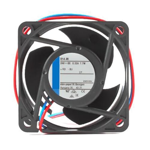 zyvpee 60mm 614JH 24V 0.32A 7.7W 2ワイヤー 静音冷却ファン 60x60x32mm