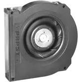 EBM Papst EBM-PAPST RLF100-11/12/2HP-200 DC Fans DC Centrifugal Fan, 127x127x25mm, 12VDC, 47.1CFM