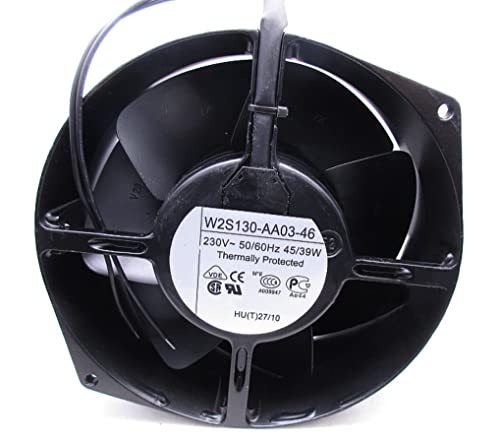 Lawrence.Brown W2S130-AA03-46 230CAC 45/39W 50/60Hz 172x150x55mm 2線冷却ファン 17255mm
