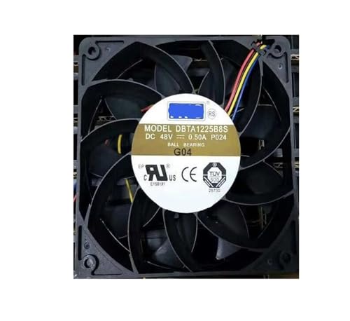 JDALKGGHI 10 個 DBTA1225B8S 12 センチメートル DC 48V 0.50A 24 ワット 12025 120 * 25 ミリメートル冷却ファン