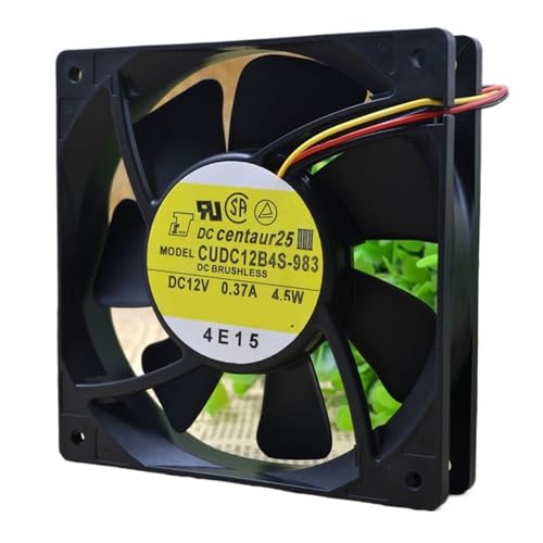 JDALKGGHI CUDC12B4S-983 12V 0.37A 4.5ワット 12025 120 * 25mm 12cm冷却ファン