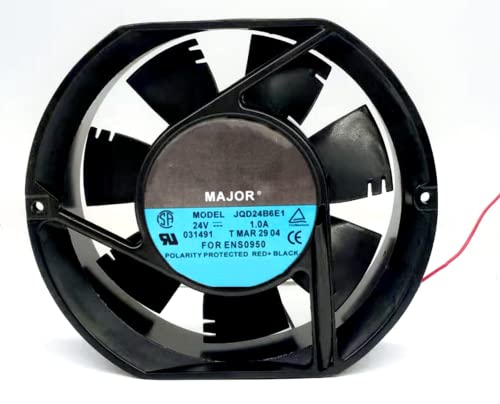 Lawrence.Brown JQD24B6E1 24V 1.0A 24W 172mm 2線冷却ファン 172X150X51mm