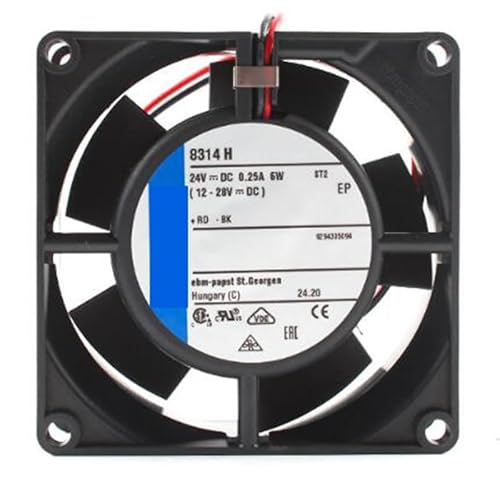 zyvpee 80mm 8314H 24V 0.25A 6W コンバーター冷却ファン 80x80x32mm