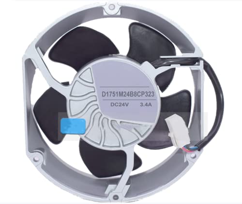 Ning Xiang DHL D1751M24B8CP323 24V 3.4A 17251 冷却ファン 172x51mm