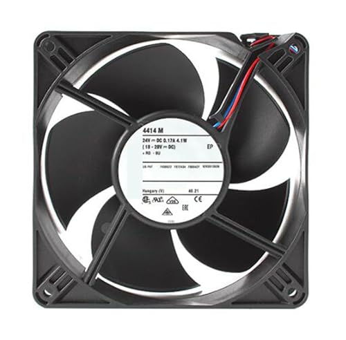 zyvpee 120mm 4414M 24V 4.1W 2ワイヤコンバーター 冷却ファン 120x120x38mm