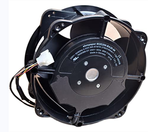 Lanfu Margaret W2E208-BA20-54 232X232X80MM 230V 0.33/0.39A 67/87W 冷却ファン。