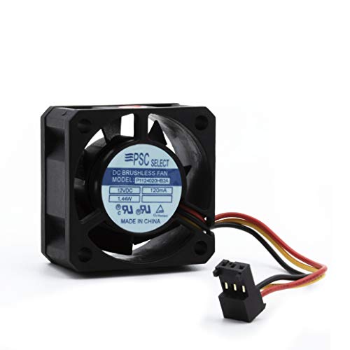 Orvac 12V 0.12A 40mm x 20mm 高性能正方形冷却ファン (240) P1124020HB2A