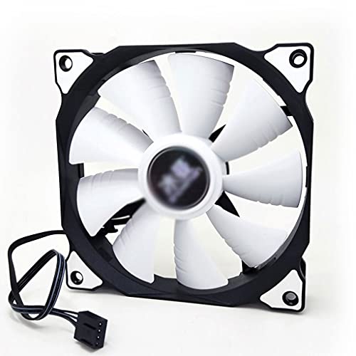 sdghfghdbghgfyedvfvjk HFDGDFK 4ピン 120mm コンピュータケースファン 静音 12CM ファン CPU冷却 RGB 静音 PCクーラーファンケースファン 12V DC ファン速度調整(サイズ:5個)(2個) hh2/165983