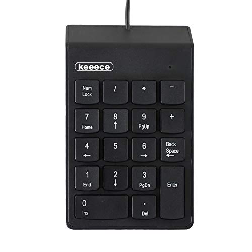 スリーアールソリューション 3R solution テンキー 有線 テンキーボード メンブレン keeece キース ブラック 3R-KCNK01BK