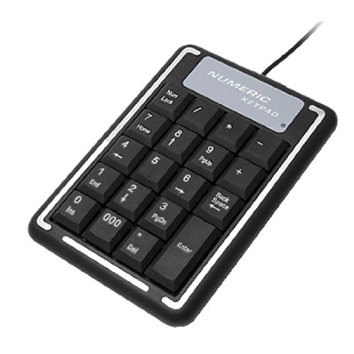 Ruilogod Mini 19キーUSBノートパソコンノートブックテンキーキーボード ナンバーキーパッド a71c00a5282555c2ad69fbf596fd44