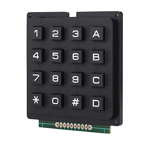 キーパッド、テンキー テンキー 4x4 プッシュ ボタン 外部キーパッド MCU 用 16 キー付きキーボード モジュール Gener9fznwgbg1q