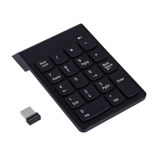 Omenluck USBテンキー ノートパソコン用ノートパソコン用2 4G数字キーボードPC用デスクトップ用 リモコンは10メートル 33フィート 以内にあり ZXJP240907W088