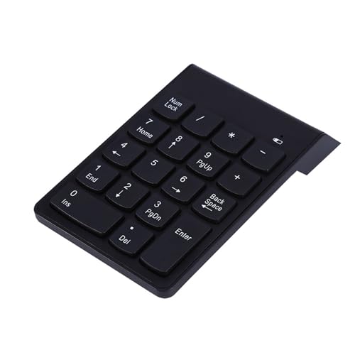テンキー ワイヤレス、 ポータブル ワイヤレス テンキーパッド、デスクトップ用、ノートブック用、ラップトップ用、PC 用 USB