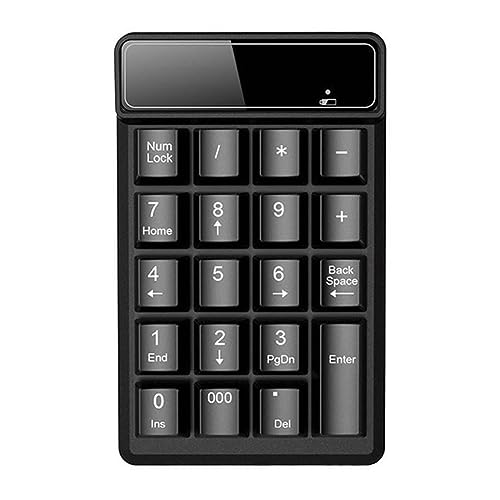chengcheng Bluetooth テンキーパッド 19キー 無線 数字キーボード 小型 持ち運び便利 コンパクト 多機能 防水 ワイヤレス PC/Laptop/ノートブックなどに対応