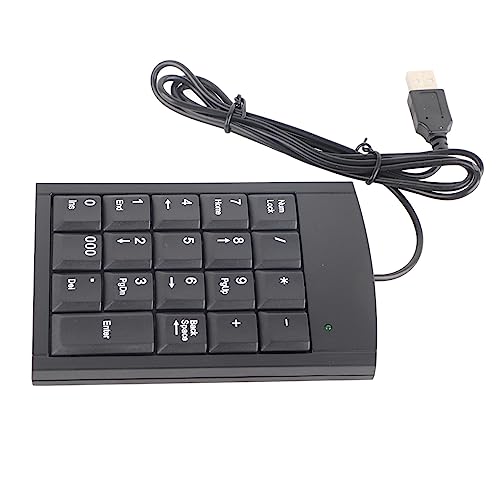 WBLLGG テンキーパッド ラップトップ用 ポータブル ミニ USB 抗滑り インストール簡単 超薄型 3Sf9f