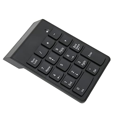 GOWENIC ポータブル 18 キー 2.4 グラムワイヤレステンキーパッド財務会計数値キーボードテンキーラップトップ、コンピュータ、デスクトップ、PC、ノートブック用 GOWENICt3chgnrkw7