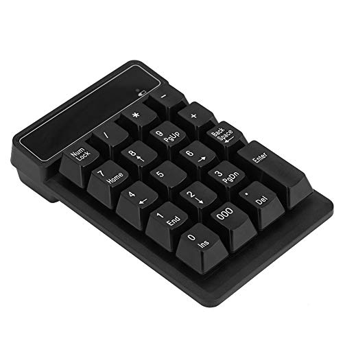 KASVIN Bluetoothテンキー、ワイヤレステンキー19キーテンキーミニテンキー、ラップトップ、デスクトップ、コンピューター、PC、ポータブル＆防水用の財務会計キーボード拡張