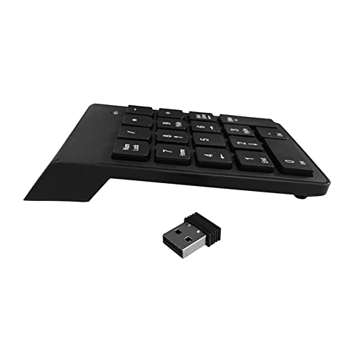 Cirsaeur テンキーボード 無線 電池式 ワイヤレス 数字キーボード USB接続 使用範囲 10ｍ 小型 持ち運び便利 18キー ノートパソコン タブレットPC に対応 JP262240912