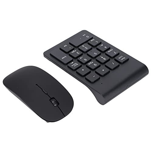 SoftNesth テンキー マウス コンボ プラグ アンド プレイ ワイヤレス テクノロジー 1200 DPI 小型 ポータブル ホーム オフィス用 LZ445-250728