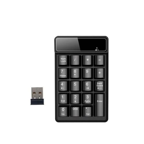 SZSWRHAi テンキー 2.4G ワイヤレス 19キー 数字キーボード 非連動 テンキーパッド PC/Laptop/ノートブック 対応 JP317240528