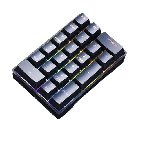 ZYADOCIANX ABS テンキー プロフェッショナル向けの複数の OS およびデータ入力メカニカル キーパッド