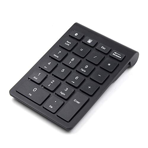 StickABC テンキー ワイヤレス Bluetoo テンキーパッド 500万回高耐久 ブラック LY-XJP-02-BLUETOOTH-BALCK