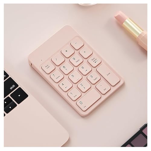 Omenluck テンキー 数字キーボード 2 4G接続 レシーバー付属 多機種対応 超薄型 Bluetoothに非対応 テンキー 数字 充電式 キーボード ナンバーパッド Android Win iOS 対応 持ち運び便利 旅行 出張に最適 2 4G接続, ZXJP240907W287
