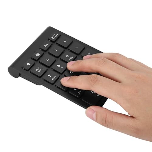 Omenluck テンキー 22キーテンキーBluetoothプ ラグアンドプレイUSB 計算用コンピューター用 人間工学に基づいた傾斜設計 使いやすい 着心地も ZXJP240907W087