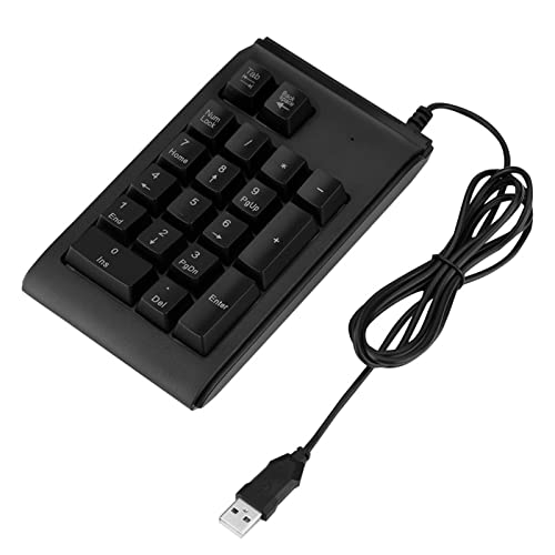 QANYEGN 19キーUSBテンキーボード、メカニカルタクタイルテンキーボード、ラップトップ、デスクトップ、PC用有線テンキーボード QANYEGNsvybaw6de7