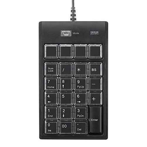 サンワサプライ 【中古】サンワサプライ プログラマブルテンキー NT-19UH2BKN