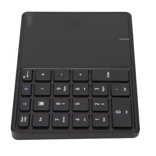 Omenluck ワイヤレス ナンバーパッド タッチパッド Bluetooth 22 キー タイプ C 充電 500mAh バッテリー テンキーパッド ZXJP240907W284