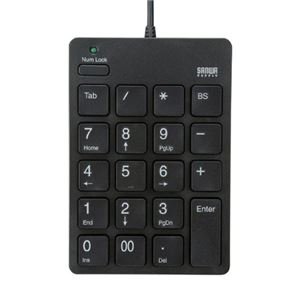 サンワサプライ （まとめ）サンワサプライ USBテンキーアイソレーションタイプ NT-18UBK【×2セット】 AV デジモノ パソコン 周辺機器 キーボード テンキー top1-ds-1617006-ak [簡易パッケージ品]