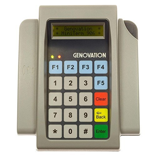 DSI Genovation Miniterm 906 20キーメンブレンキーパッド (906-M (磁気スワイプレダー)) Geno 906