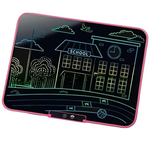 Tufduzo タフドゥゾ22インチLCD子供用描画および書き込みタブレット子供用電子描画タブレットUSB充電式防水および落下耐性スタイラス付き視力を保護家庭や学校に最適子供への誕生日プレゼントに最適 (A,22インチ（44*30cm）)