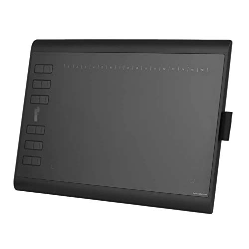 YuJieGuo グラフィックタブレット 8Gメモリカード充電式デジタルペンを持つポータブル描画グラフィックスタブレット 手書きに適しています