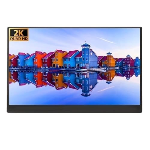 bR5dX0q2 ノートパソコン用ポータブルモニター ポータブル 2K ディスプレイ 携帯電話 外付け 144Hz ノートパソコン サブスクリーン ポータブルモニター