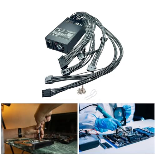 Mekalero コンピュータ電源 1U 500 ワット / 600 ワット / 700 ワット/ワット小型デスクトップレジ機器交換フルモジュール供給