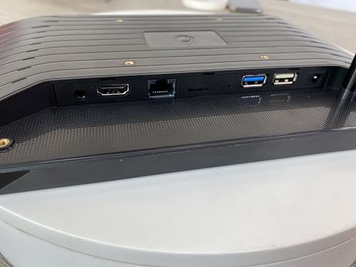 RAYPODO 10.1インチ RK3568 Android 11 タブレット PC RJ45ポート PoE タッチスクリーン モニター スマートホーム用 白黒色 (ホワイト) RPD-1089T-B