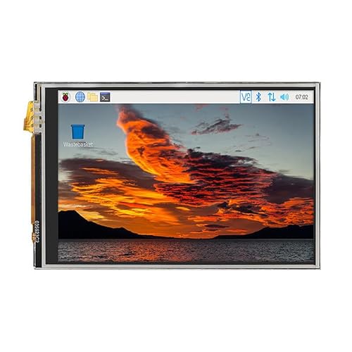 TASOJIMA 5 3.5インチディスプレイ 5 5B レジスティブタッチディスプレイ ラジエータと互換性あり 20 Frames 3.5 インチ Display