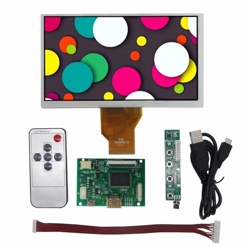 6.5インチ800 x 480 16:9 ポータブル液晶ディスプレイ汎用DIY HDMI駆動ダッシュボードキットOrange Pi、Banana Pi Windows PC 補助画面ディスプレイ用 6.5TN14+168