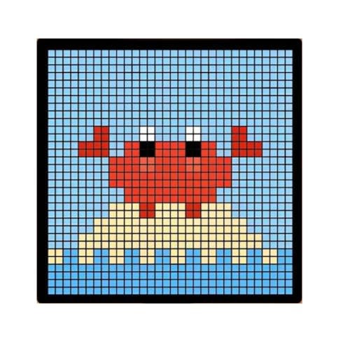 Eeskvrebuz LED ピクセル APP 携帯電話コントロール ディスプレイ プログラマブル ナイトライト LED スクリーン ゲーム装飾 ビジネス 32X32 ブラック 1 個