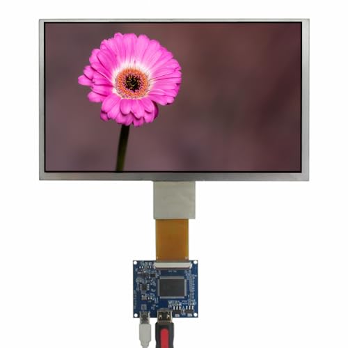 モニター 9インチ 1024×600 ポータブル DIY LCDモニターキット Mini-HDMIドライバーボード付き – PC、ラズベリー/オレンジパイ、ゲーム機、顕微鏡(セカンドディスプレイスクリーン)に対応 9CGQ+PCB800852
