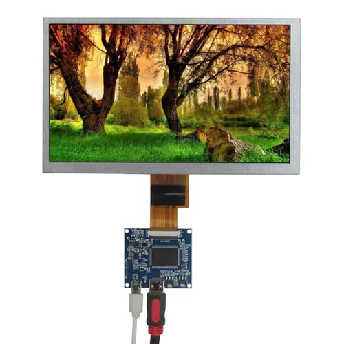 VSDISPLAY Generic 8インチ ZJ080NA-08A ユニバーサル ポータブル DIY 高輝度 LCD ディスプレイ スクリーン Mini-HDMI ドライバー コントロール ボード モニター、黒、8C08A-853
