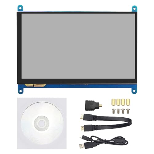 zisueue 静電容量のディスプレイ1024x600解像度の4B/3B+の7インチタッチ可能な画面