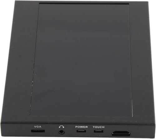 KMEYLE 7インチポータブルスクリーンモニター、ラズベリーPI用の VGA HDMIディスプレイ、Windows IPS